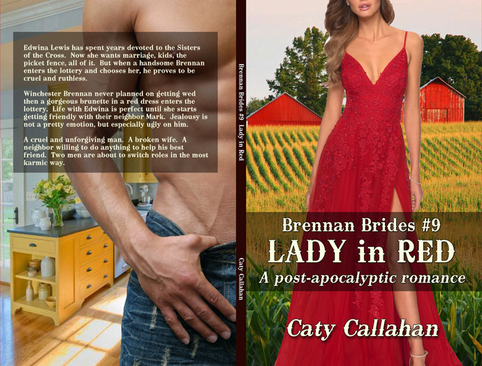Brennan Brides 9 Lady in Red by Caty Callahan | Sweet romances with action and adventure