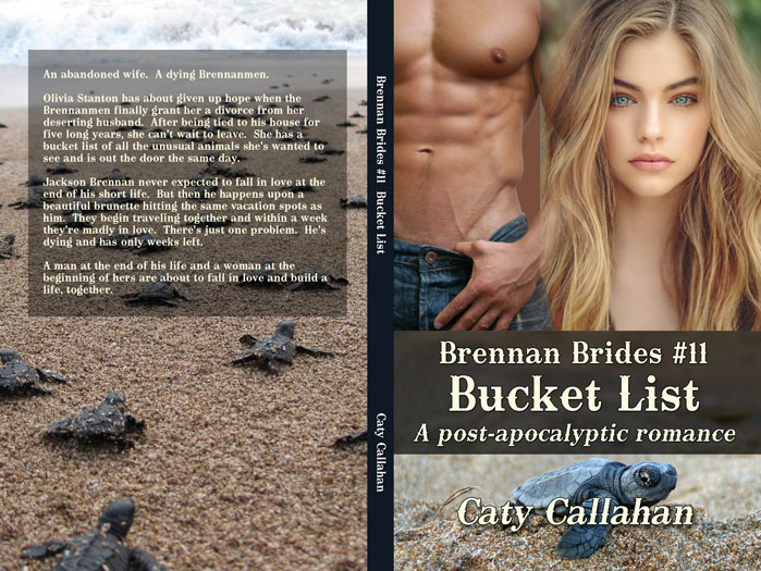 Brennan Brides 11 Bucket List by Caty Callahan | Sweet romances with action and adventure